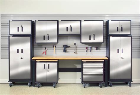 garage storage cabinets stainless steel|stainless steel garage wall cabinet.